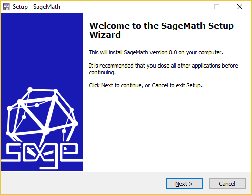 Sage for Windows Installer