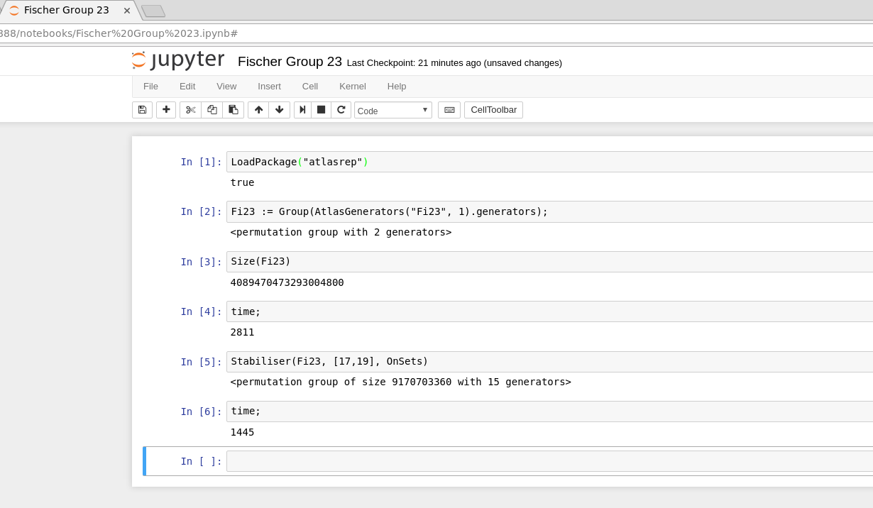 Jupyter/GAP/Docker